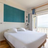 Двухместный (Стандартный двухместный номер с 1 кроватью или 2 отдельными кроватями, вид на море) отеля Hotel Kyriad Saint Malo Centre Plage, Сен-Мало