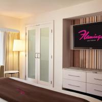 Двухместный (Номер «Гоу» с 1 кроватью размера «king-size» и видом на колесо обозрения High Roller, для некурящих) курортного отеля Flamingo Las Vegas Hotel & Casino, Лас-Вегас