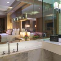 Двухместный (Continental Superior 1 King Smoking) отеля Wyndham Garden Suzhou, Сучжоу