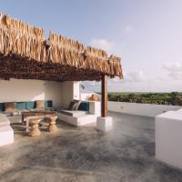 Сьюит (Люкс с собственным бассейном и видом на океан) отеля Chiringuito Tulum, Тулум