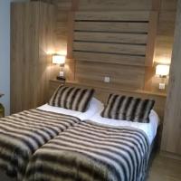 Двухместный (Двухместный номер с 2 отдельными кроватями) отеля Hôtel Vallée Blanche, Шамони-Мон-Блан