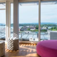 Сьюит (Люкс) отеля Thon Hotel Oslo Panorama, Осло