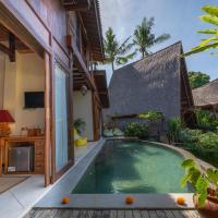 Вилла (Ethnic Three-Bedroom Villa with Pool) курортного отеля Menzel Ubud, Убуд