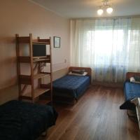 Трехместный (Трехместный номер с общей ванной комнатой) хостела Mahtra Hostel, Таллин