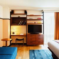 Сьюит (Pied a Terre Junior Corner Suite) отеля Eaton DC, Вашингтон