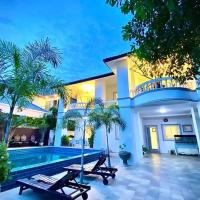 Вилла (Вилла) виллы 芭提雅,พัทยา,central pattaya,mordern style villa,7BR,16-20ppl, Паттайя