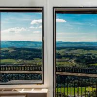 Двухместный (Номер «Панорама», вид на загородную местность) отеля Hotel Uto Kulm, Цюрих