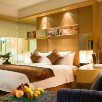 Двухместный (Premier 1 King Non-smoking) отеля Wyndham Garden Suzhou, Сучжоу