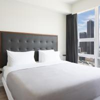 Сьюит (Угловой суперлюкс с 1 спальней) апарт-отеля Level Los Angeles - Downtown South Olive, Лос-Анджелес