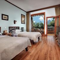 Двухместный (River view Superior Twin Bed) отеля Yangshuo Mountain Retreat, Яншо