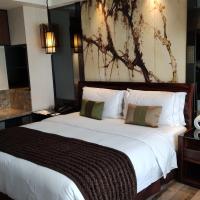 Двухместный (Continental Club Deluxe King Room) отеля Marco Polo Parkside, Beijing, Пекин