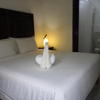 Двухместный (Номер с кроватью размера «queen-size» и видом на сад) отеля Bed & Breakfast Casaejido, Плая-дель-Кармен