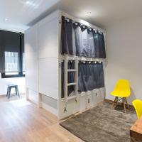 Двухместный (Стандартный двухместный номер с 1 кроватью или 2 отдельными кроватями) хостела Airhostel Barcelona Airport 24h, Барселона