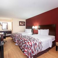 Двухместный (Deluxe Room with Two Double Beds Non-Smoking) отеля Red Roof Inn Atlanta - Smyrna/Ballpark, Атланта