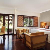 Двухместный (Номер "Делюкс" с видом на сад) курортного отеля Hotel Nikko Bali Benoa Beach, Нуса Дуа
