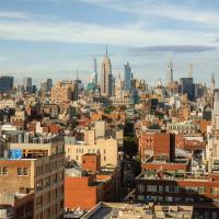 Четырехместный (Двухместный номер с 1 кроватью и видом на город) отеля Hotel 50 Bowery, part of JdV by Hyatt, Нью-Йорк