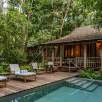 Двухместный (Пакет услуг Staycation: Вилла Rainforest с кроватью размера «king-size» и бассейном (для резидентов Малайзии)) курортного отеля The Datai Langkawi, Лангкави