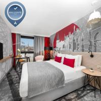 Двухместный (Привилегированный номер с двуспальной кроватью) отеля Mercure Budapest Buda, Будапешт