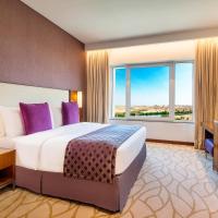 Двухместный (Двухместный номер с 1 кроватью, вид на вади) отеля Crowne Plaza Muscat OCEC, Маскат