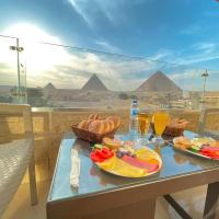 Двухместный (Номер Делюкс с видом на пирамиду) отеля Egypt pyramids inn, Каир