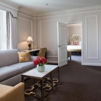 Сьюит (One-Bedroom Willard Suite with King Bed and View) отеля Willard InterContinental Washington, an IHG Hotel, Вашингтон