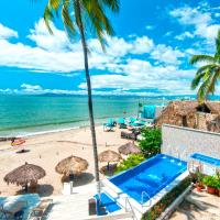 Сьюит (Four-Bedroom Suite with private pool and chef service) апарт-отеля Vallarta Shores Beach Hotel, Пуэрто-Вальярта