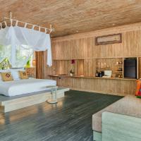 Вилла (Вилла с бассейном и видом на пляж) курортного отеля An Lam Retreats Ninh Van Bay, Нячанг