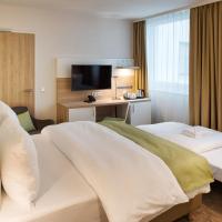 Двухместный (Стандартный номер с кроватью размера "queen-size") отеля Holiday Inn Frankfurt Airport, Франкфурт-на-Майне