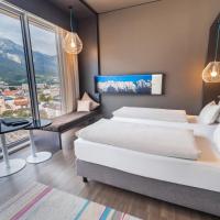 Двухместный (Классический двухместный номер с 1 кроватью) отеля aDLERS Hotel Innsbruck, Инсбрук