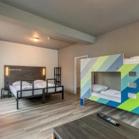 Четырехместный (Четырехместный номер) отеля A&O Köln Hauptbahnhof, Кельн