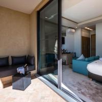 Двухместный (Привилегированный номер с собственной террасой) отеля Sirayane Boutique Hotel & Spa Marrakech, Марракеш