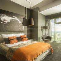 Апартаменты (Апартаменты с 2 спальнями) апартаментов Avesa Luxury Apartments in Sky Tower, Вроцлав