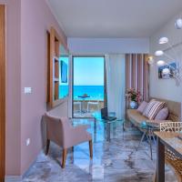 Апартаменты (Апартаменты с 1 спальней и видом на море) апарт-отеля Ilios Beach Hotel Apartments, Ретимно, Крит