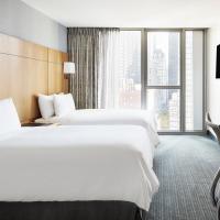 Двухместный (Улучшенный двухместный номер с 2 двуспальными кроватями) отеля Club Quarters Hotel World Trade Center, Нью-Йорк