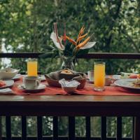 Двухместный (Номер Делюкс) отеля Adiwana Svarga Loka, Убуд