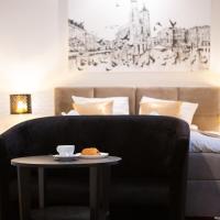 Двухместный (Двухместный с 1 кроватью или 2 отдельными кроватями и душем) апартаментов Apartments Roman, Краков