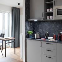 Апартаменты (Fantastic Apartment with Kitchen) апарт-отеля Brera Serviced Apartments Frankfurt West, Франкфурт-на-Майне