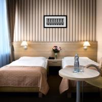 Двухместный (Стандартный двухместный номер с 1 кроватью или 2 отдельными кроватями) отеля Hotel Tatra, Братислава