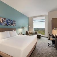 Двухместный (King Standard Den with Roll-In-Shower - Accessible) отеля Hyatt House Atlanta Perimeter Center, Атланта