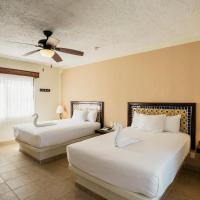 Двухместный (Номер с двуспальными кроватями и видом на океан) отеля Petit Lafitte Ocean Front, Плая-дель-Кармен