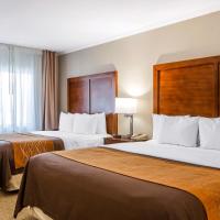 Двухместный (Стандартный номер с 1 кроватью размера «king-size» и 1 кроватью размера «queen-size», для некурящих) отеля Comfort Inn Santa Monica - West Los Angeles, Лос-Анджелес