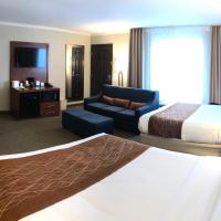 Семейный (Семейный номер с 2 кроватями размера «queen-size» и диваном-кроватью, для некурящих) отеля Comfort Inn Santa Monica - West Los Angeles, Лос-Анджелес