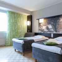 Семейный (Улучшенный семейный номер) отеля Cumulus City Hämeenpuisto Tampere, Тампере