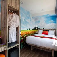 Двухместный (Представительский номер с кроватью размера «queen-size») отеля Hotel Clover The Arts, Сингапур (город)
