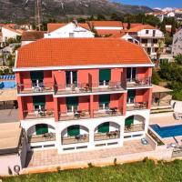 Апартаменты (Апартаменты с 1 спальней и балконом с видом на море) апартаментов Apartments Villa Lukas, Цавтат