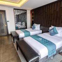 Двухместный (Двухместный номер Делюкс с 1 кроватью или 2 отдельными кроватями и видом на реку) отеля White Lotus Hue Hotel, Хюэ