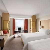 Двухместный (Двухместный номер Делюкс с 2 отдельными кроватями в садовом крыле) отеля Shangri-la Hotel Beijing, Пекин