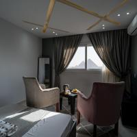 Четырехместный (Улучшенный номер, вид на пирамиду) хостела Gardenia Pyramids view inn, Каир