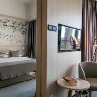 Двухместный (Улучшенный двухместный номер с 1 кроватью и балконом) отеля Hotel Salona Palace, Солин (Адриатика)