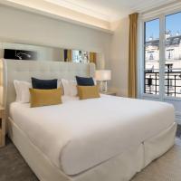 Двухместный (Номер Делюкс с видом на город и кроватью размера "king-size") отеля Azur Hotel, Париж